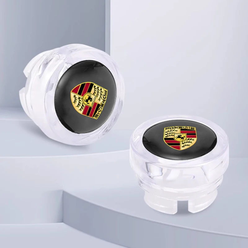 

ABS Car Cigarette Lighter Cover Dust Proof Decoration Cap For Porsche Cayenne Panamera Macan 911 718 Taycan Boxster Cayman 918