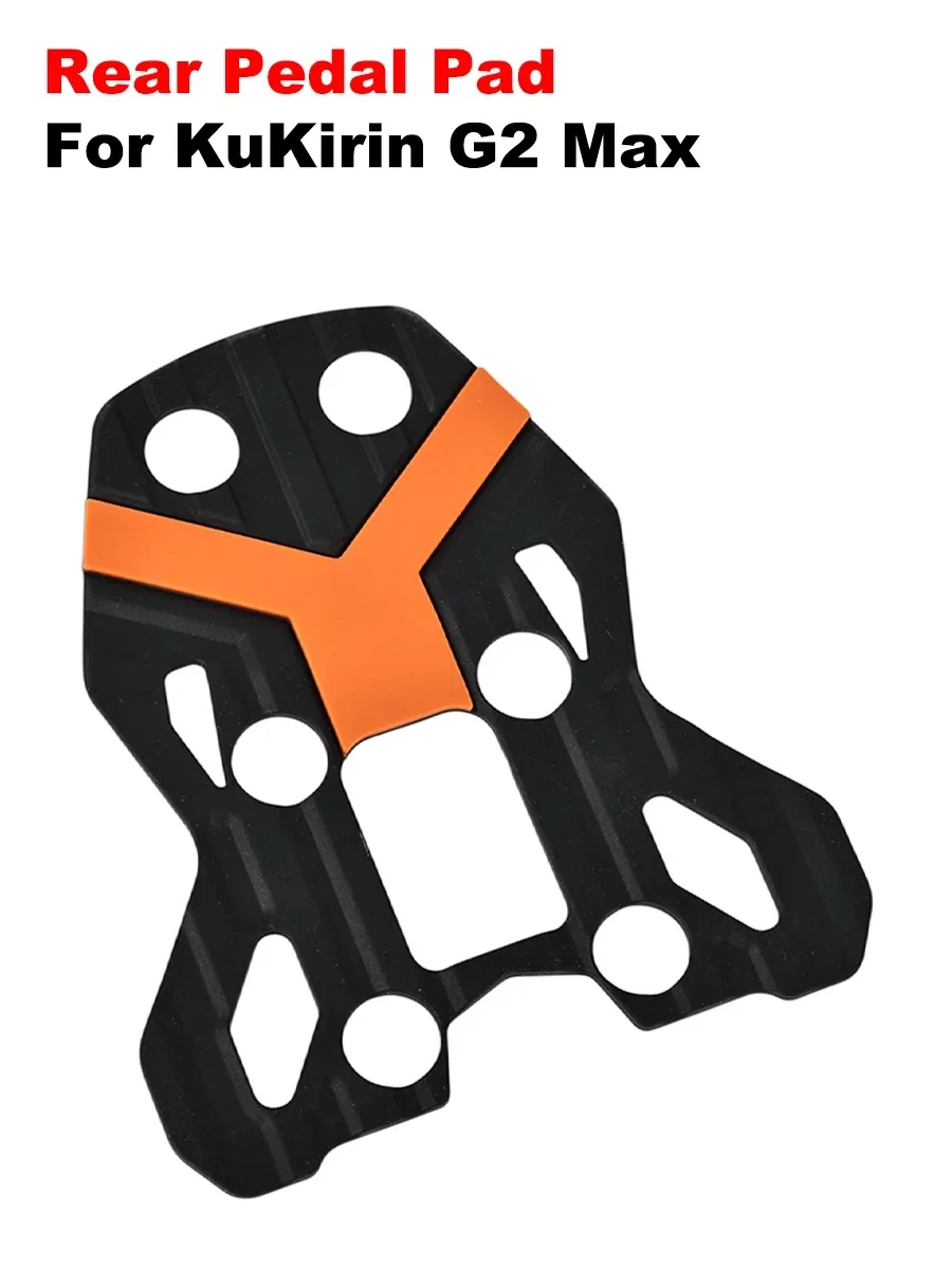 Coussinet de pédale arrière pour Scooter électrique Kukirin G2 Max, antidérapant, en cuir, accessoires, pièces