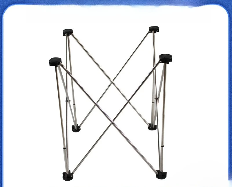 Workbench Woodworking Spider Leg Telescopic Console Stainless Steel Tile Foldable Bracket Folding Table Outdoor Stall