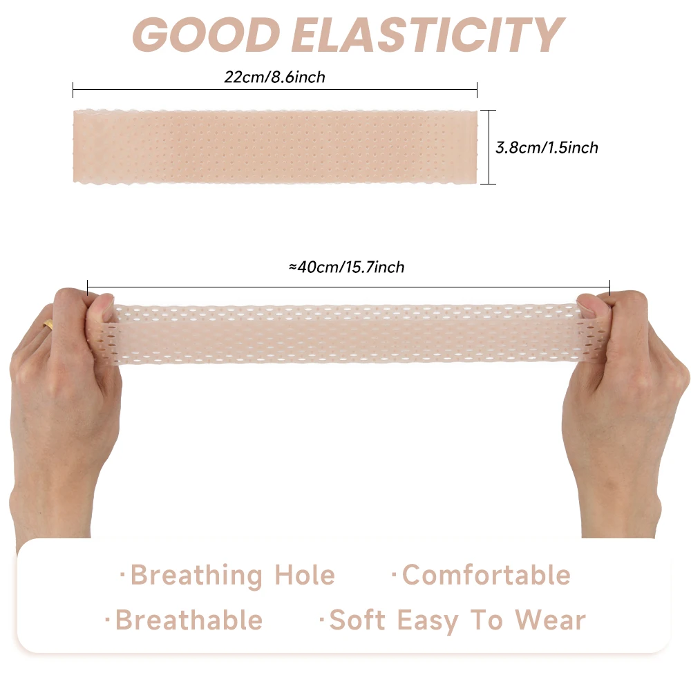 new breathable Wig Grip Band Non-Slip Silicone Wig Headband for Women/man Elastic Wig band for Lace Wigs to Hold Wig head band