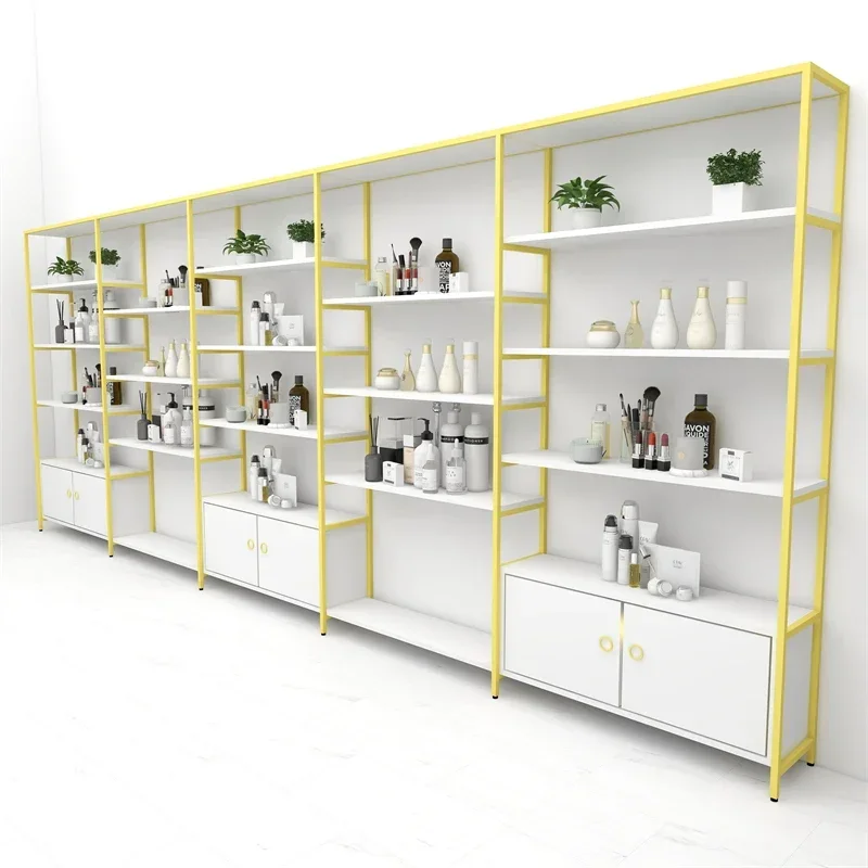 Display Cabinet for Salon Reliable Performance Easy Assembly Stable Structure Premium Quality Easy to Clean Easy to Use