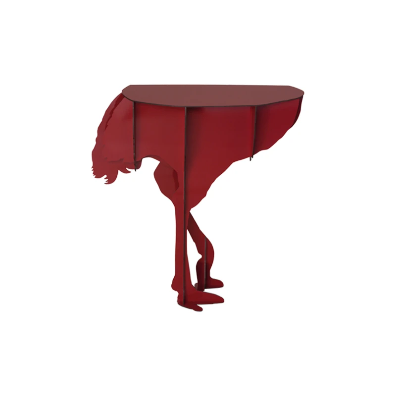 Side genuine ostrich living room turkey wall porch table animal