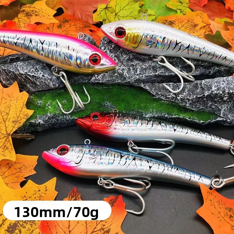 オトミン-70g-フィッシングペンシルルアー-ボート釣り用-深海トローリング-人工イワシオイル-サバ餌-深度20m