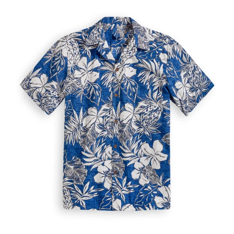 New Arrival Tropical Plant Y2k Clothes Mens Casual Hawaiian Beach Shirt Floral Shirts Men Women High Quality Holiday Clothing