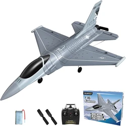 F16 4CH RC Plane 2.4G 6-Axis Falco Remote Control Aircraft One-key Aerobatic Fixed Wing F22 RC Fighter Model Foam Toys For Boys