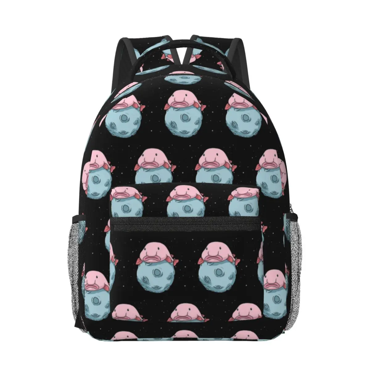 

Blobfish Underwater Woman Backpacks Boys Girls Bookbag Fashion Children School Bags Portability Travel Rucksack Shoulder Bag
