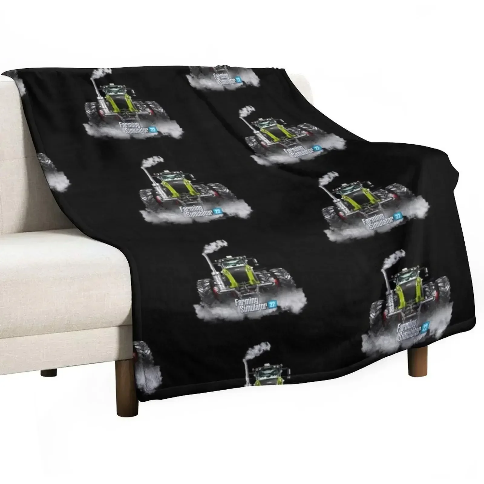Farming Simulator Coaster 22 Class Xerion Throw Blanket Beautifuls warm winter Weighted Thin Loose Blankets