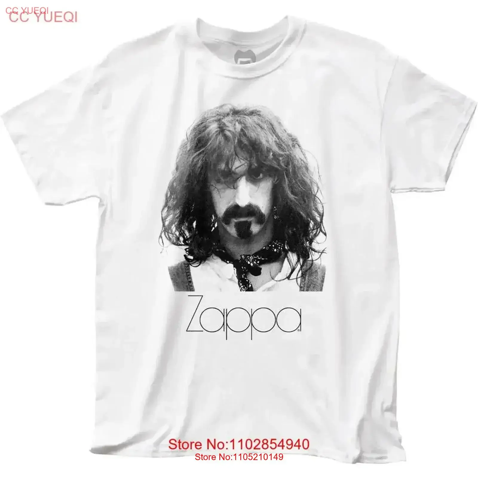 Frank Zappa Zapped T Shirt Mens Licensed Rock N Roll Music Retro New White vintage Washed Breathable Slightly homme fashion