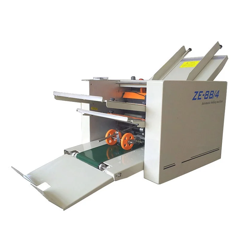 ZE-8B/4 Electric Folding Machine Automatic Order Folding Machine Graphic Post-print Folding Machine Small Folding Crease