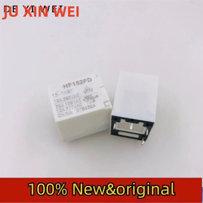 HF152FD-12-1HST 012VDC One set of normally open 4-pin 12A277VAC Hongfa relay HONGFA,1PCS