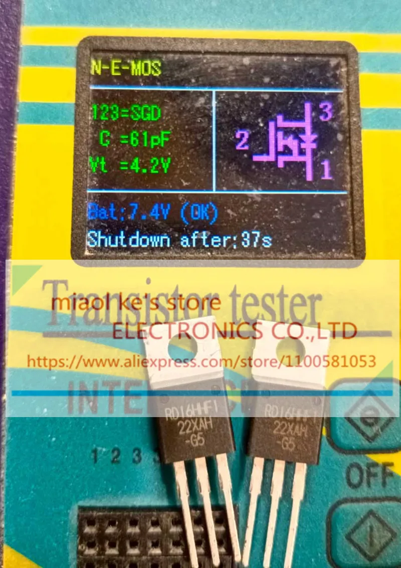 [5pcs]100%New Original; RD16HHF1 RD16HHF1-501 RD16HHF1-101 [MOSFET Transistor 30MHz,16W]Replaced 2SC3133 2SC1945 2SC1969