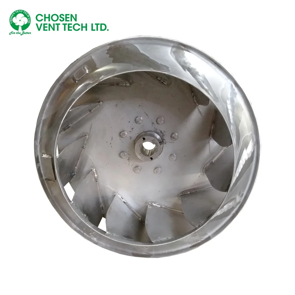

1250mm Industrial centrifugal fan single impeller blower wheel for ventilation fan
