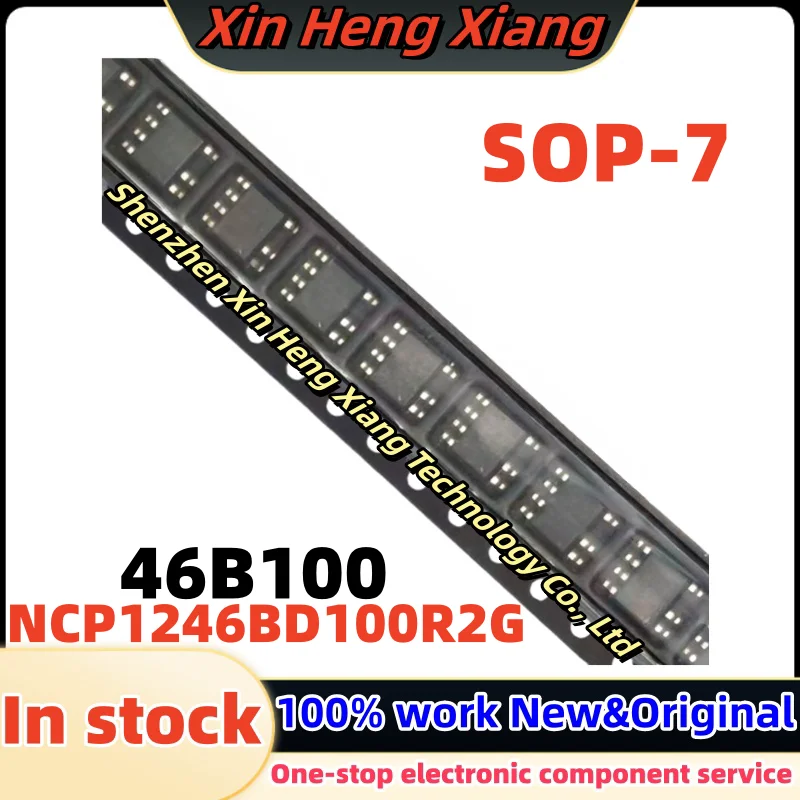 

(5pcs)46B100 NCP1246 NCP1246BD100R2G 46B2100 sop-7
