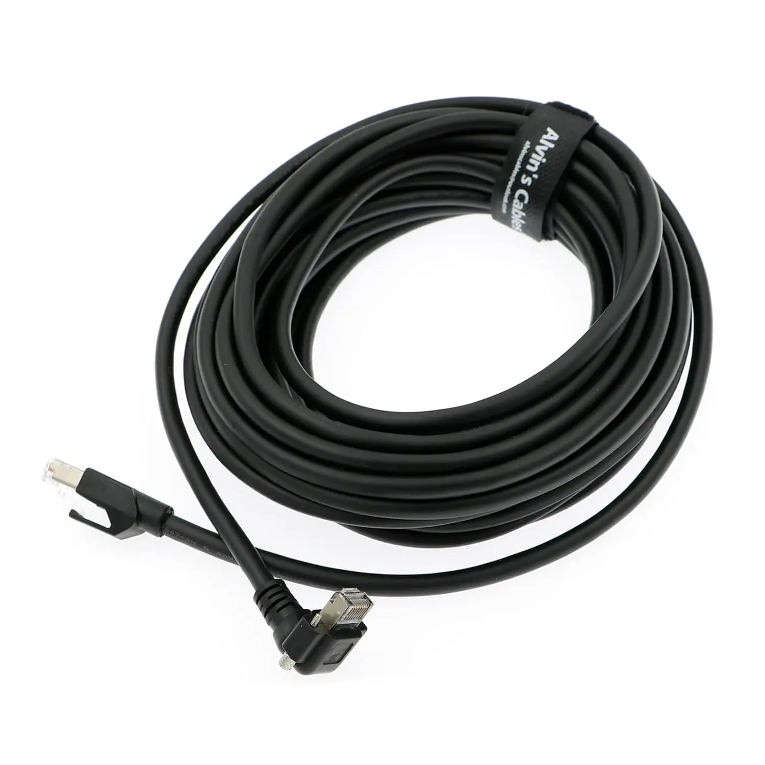 

Кабели Alvin's Кабель GigE Vision Вертикальный винтовой замок RJ45 Промышленный кабель Ethernet Экранированный кабель CAT6a High-Flex Drag-Chain, Compati
