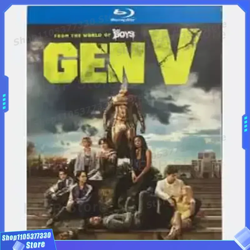 

Blu-ray Ultra HD American Drama Black Robe Picket Spin-off Drama No 5 V Generation BD Disc Box