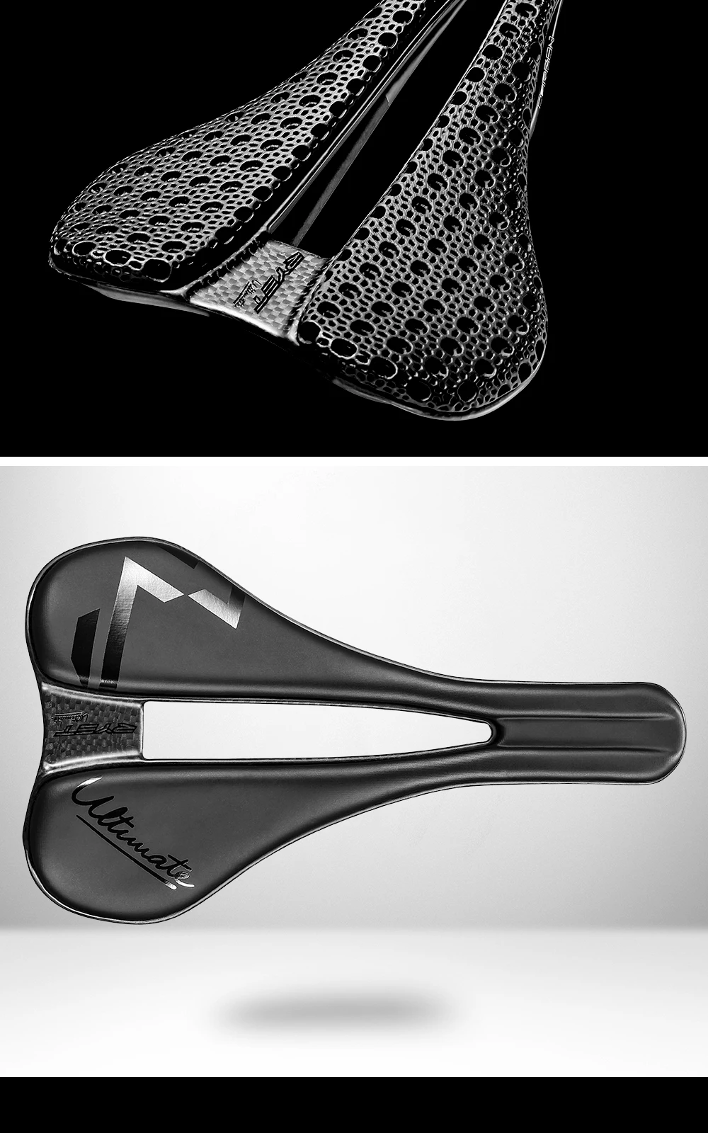 2026 RYET Carbon 3D-gedruckter Fahrradsattel 143MM 7*9 Fahrradsitz EVA 3D Triathlon Rennrad MTB Mountain Gravel Radfahren Polster Teile – Detail 11