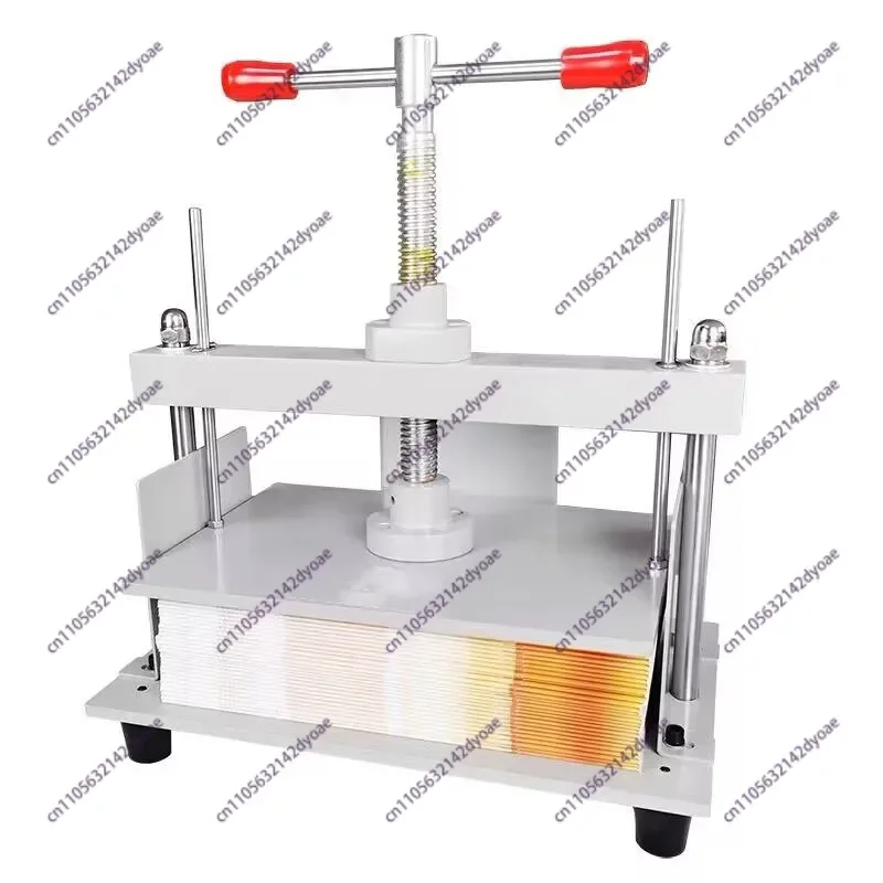 

A3/A4/A5 Manual Flattening Machine – Document Voucher Binding & Paper Press for Bills, Checks, Brochures, Nipping Machine