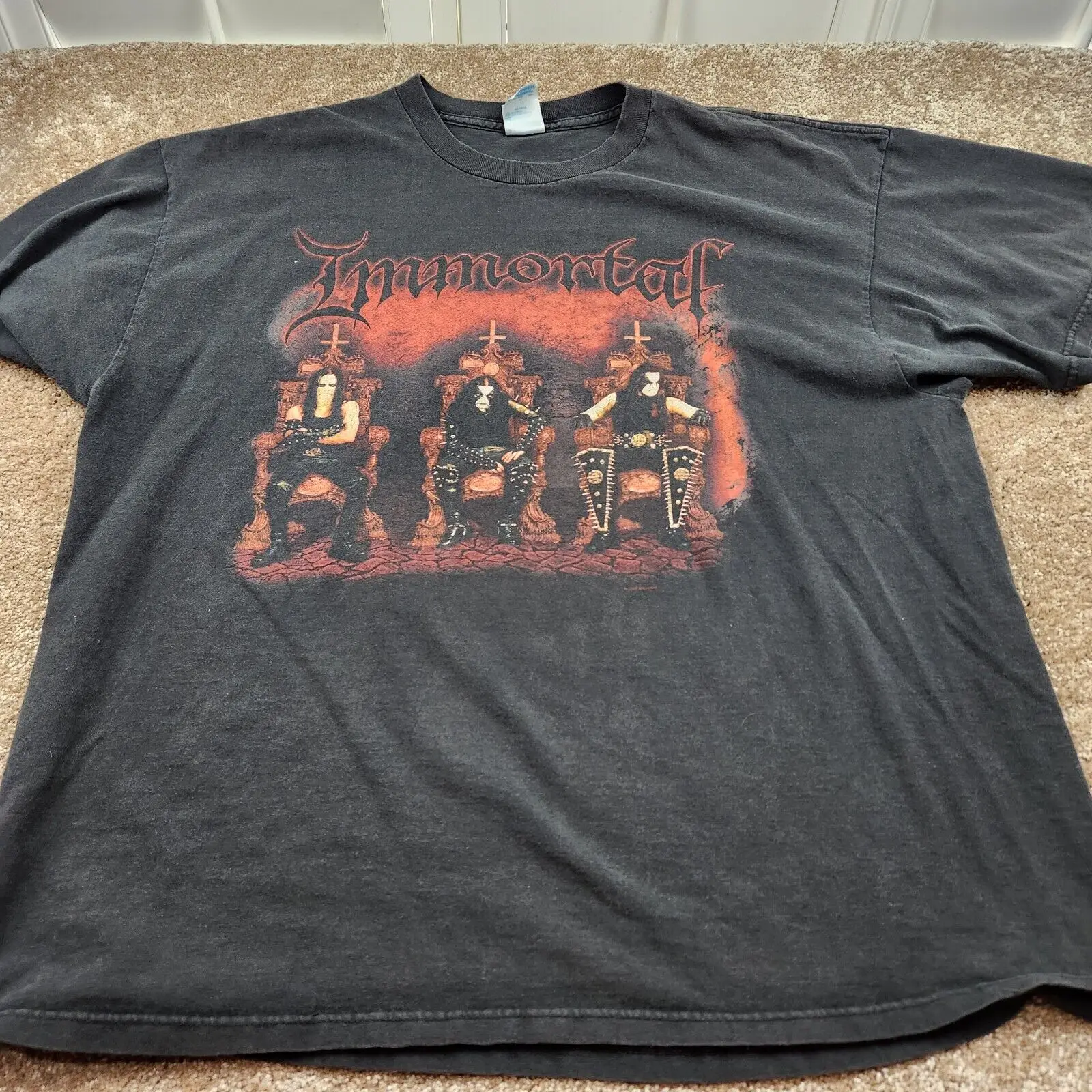 IMMORTAL Demons Of Metal 2003 T Shirt XX LARGE abbath darkthrone black 2XL