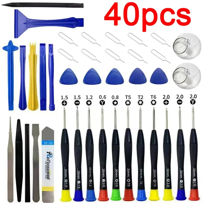 

Универсальный набор инструментов для разборки телефона, открывающийся экран, ремонтный набор, профессиональные отвертки для мобильных телефонов, инструменты для iPhone Samsung