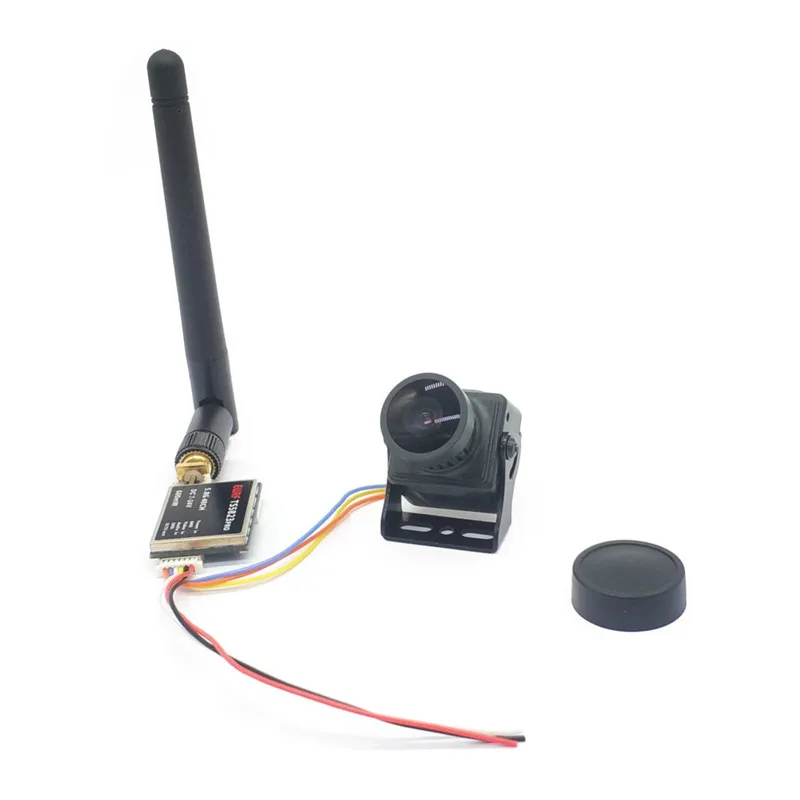 

Upgraded EWRF TS5823Pro 5.8GHz 40CH 600mW FPV Transmitter VTX With CMOS 1200TVL Camera for RC Drone