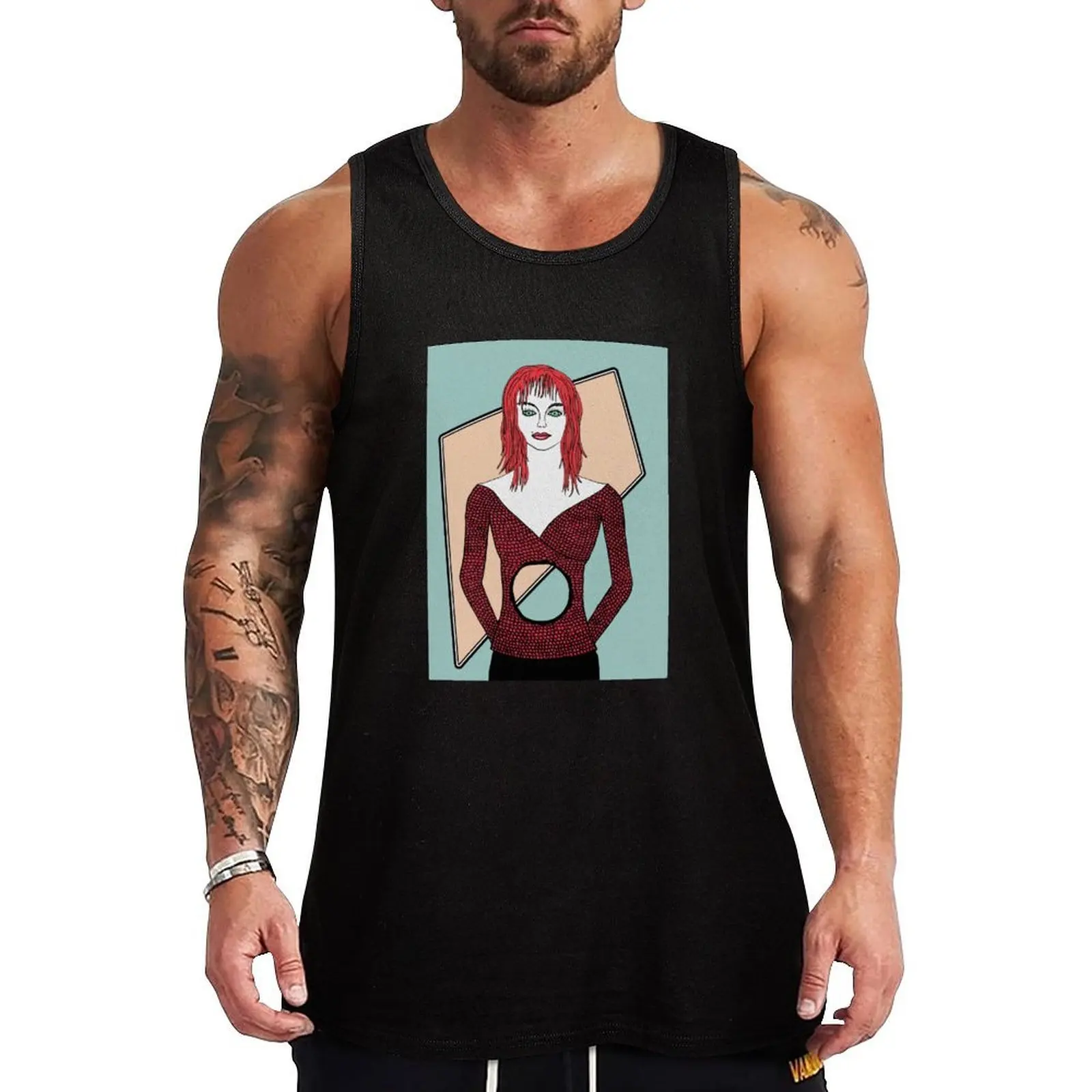 

80s Death Becomes Her Tank Top summer clothes men 2025 anime t-shirts t-shirts for men bodybuilding for men