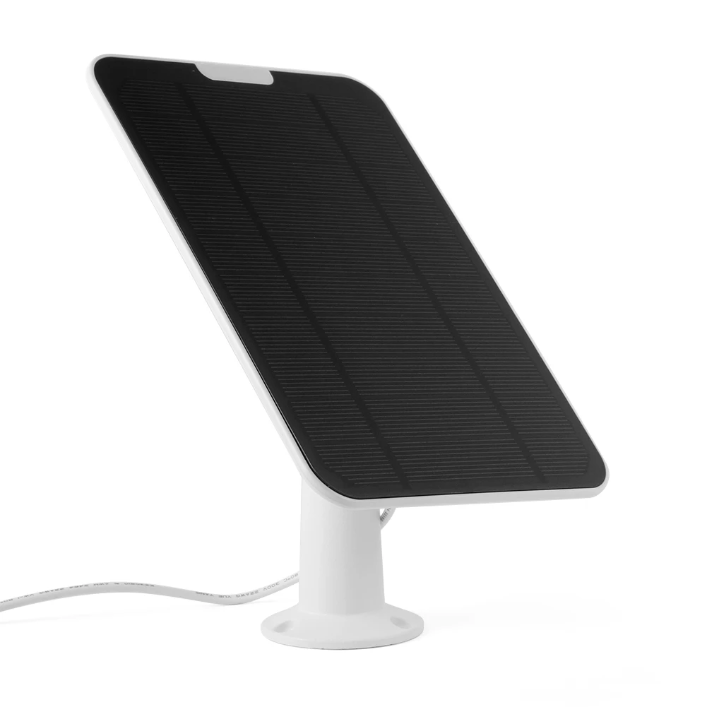 10W 5V Waterproof Solar Panels Micro USB Charger Portable Solar Panels with 3 Meters Cable PET for Surveillance Camera