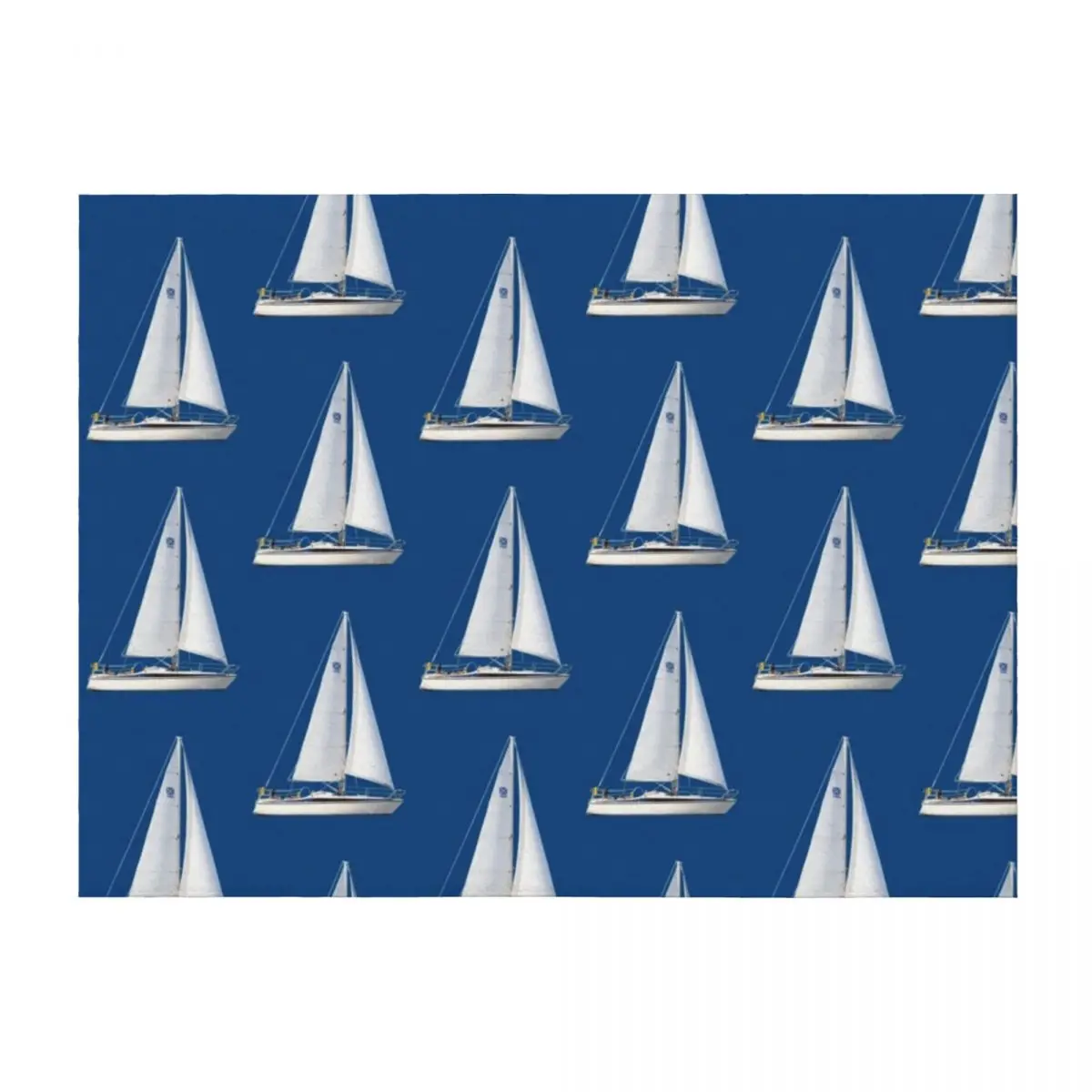 

Maxi 95 Sailboat Throw Blanket For Sofa Thin Thermals For Travel Plush warm winter Blankets