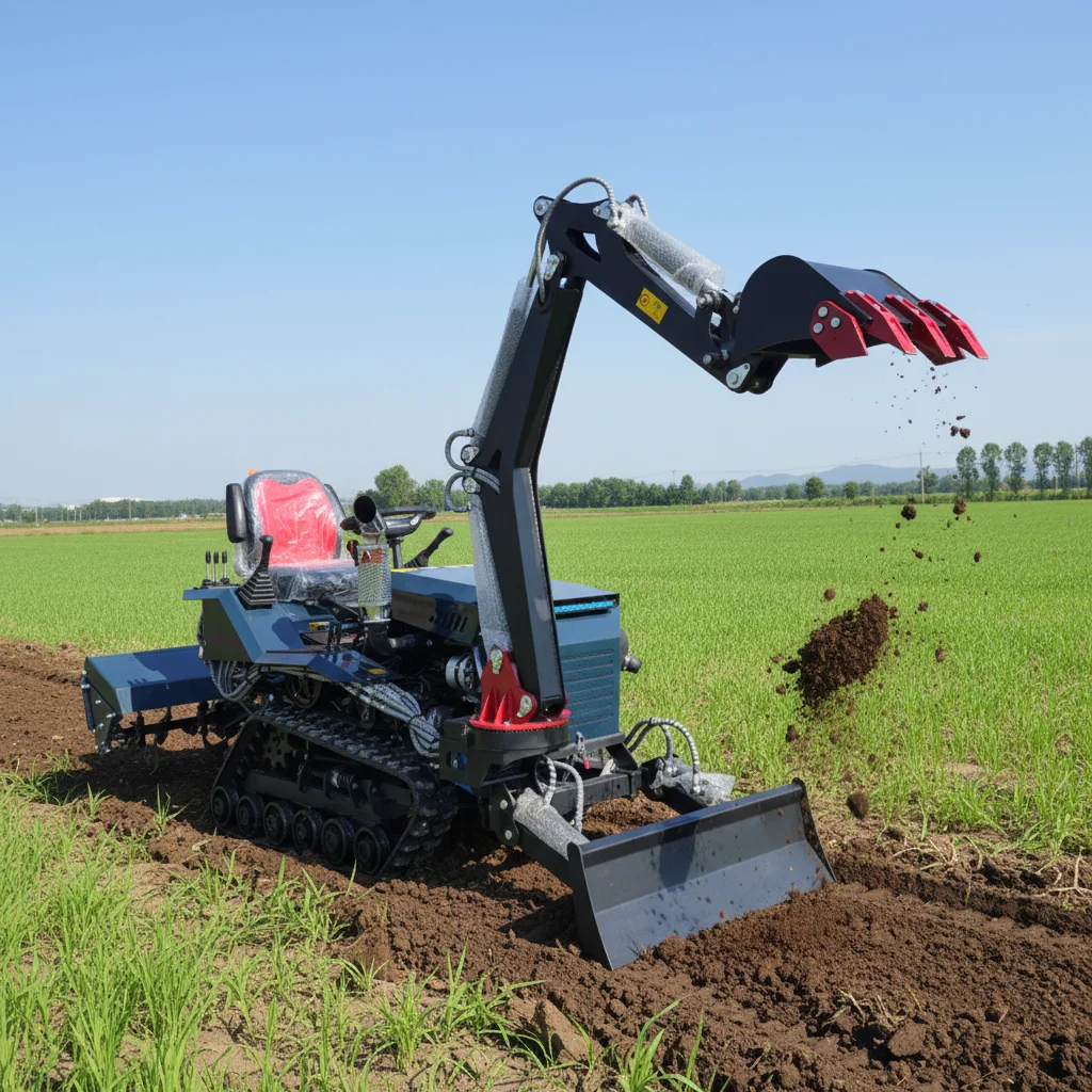 

Customize Durable Crawler Tractor Stable Agricultural Tractor With Strong Climbing Capacity