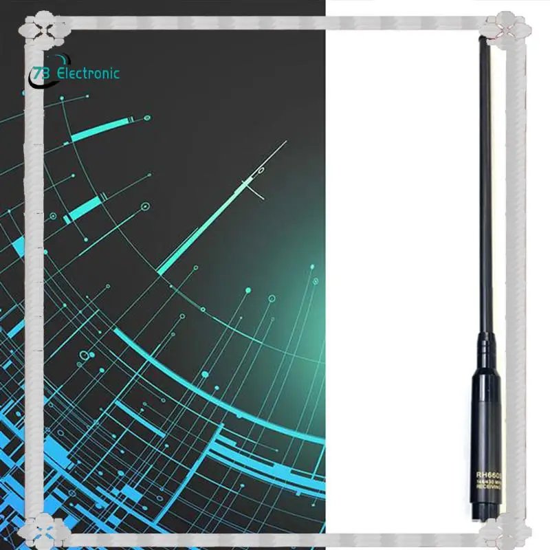 

24-часовая доставка, 3-кратная антенна для рации, 144/430 МГц, телескопическая антенна с высоким коэффициентом усиления, SMA-папа, антенны для Baofeng/Yaesu/T