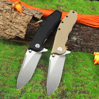 Z0562 Tactical combat Folding Knife ELMAX Blade Ball bearing G10 Handle Hunting Folding Pocket Knives Multi-purpoSurvival Knife