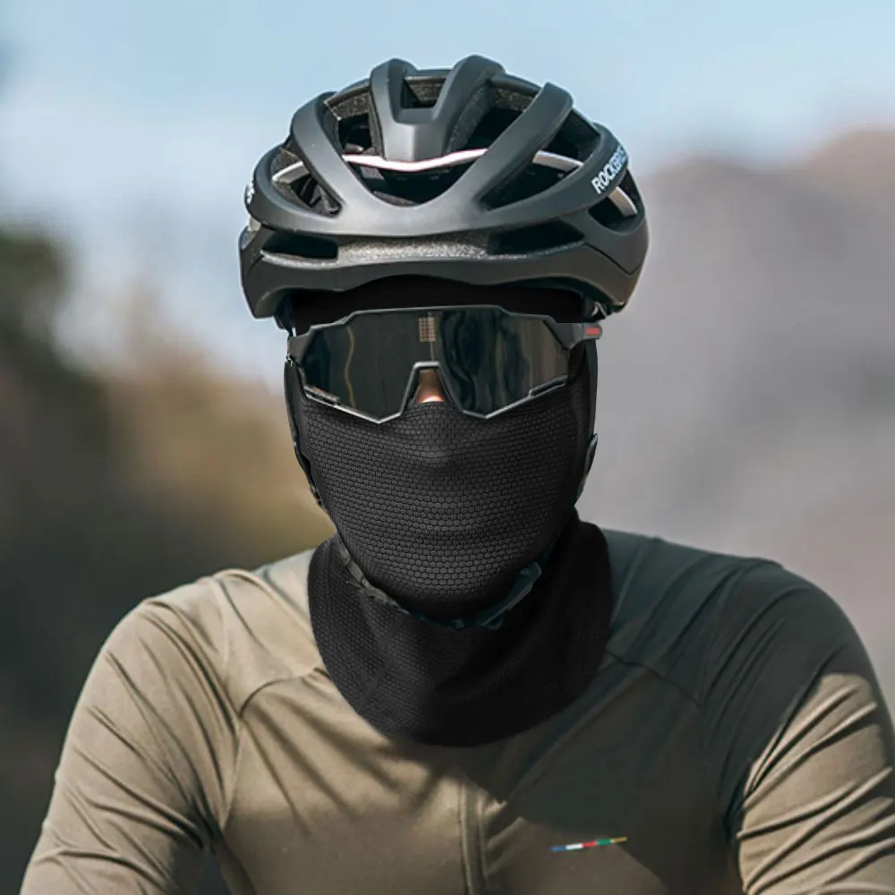 High Quality Cycling Full Face Mask Balaclava Elastic Breathable Quick Dry Neck Gaiter Face Cover For Bicycle Sport Men Women