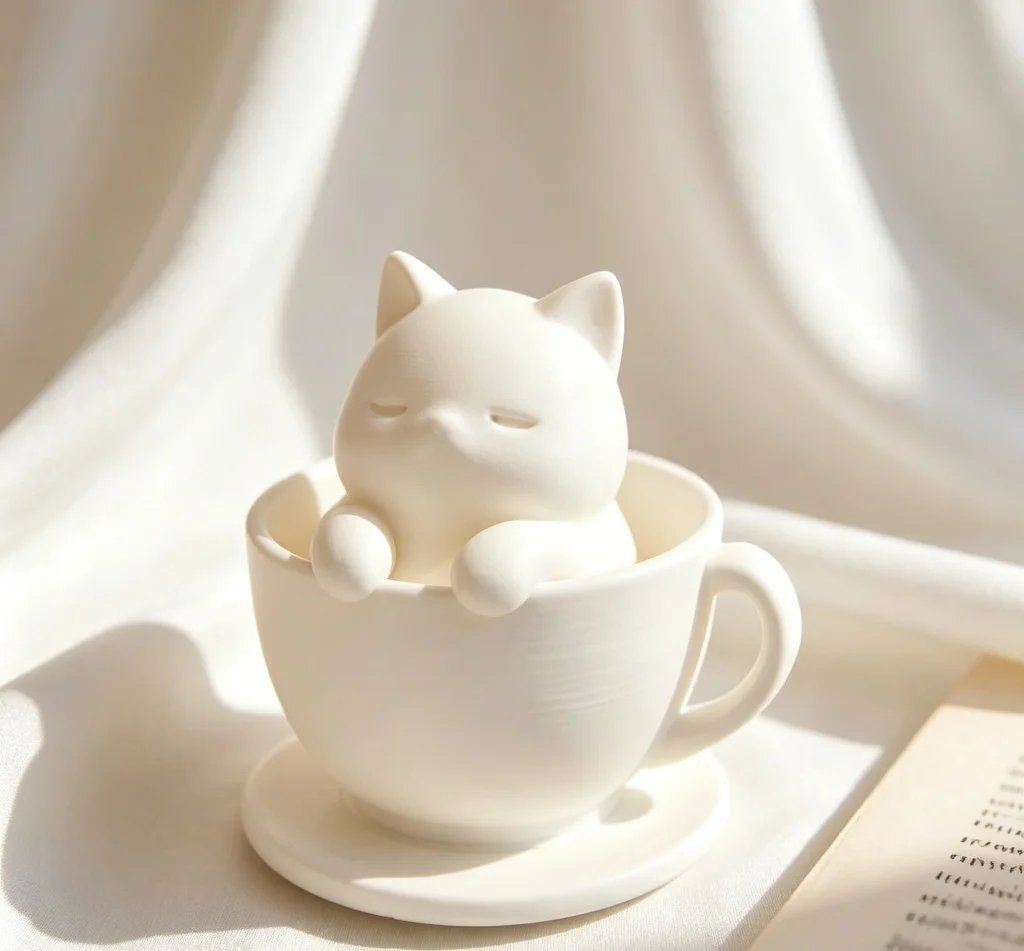 Cute Cat Cup Planter Mini Succulent Vase Animal Shaped Plant Container Home Table Decor Office Desk Accessory Gift Idea