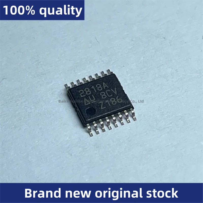 50pcs/lot Free shipping UCC2818APWR UCC2818APW screen printed 2818A TSSOP16 controller chip brand new original stock