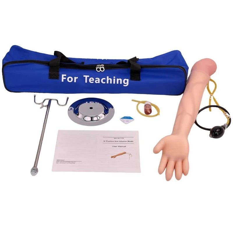 

Simulation Human Arm IV Infusion Needle Training Model Blood Drawing Training PVC Latex Arm