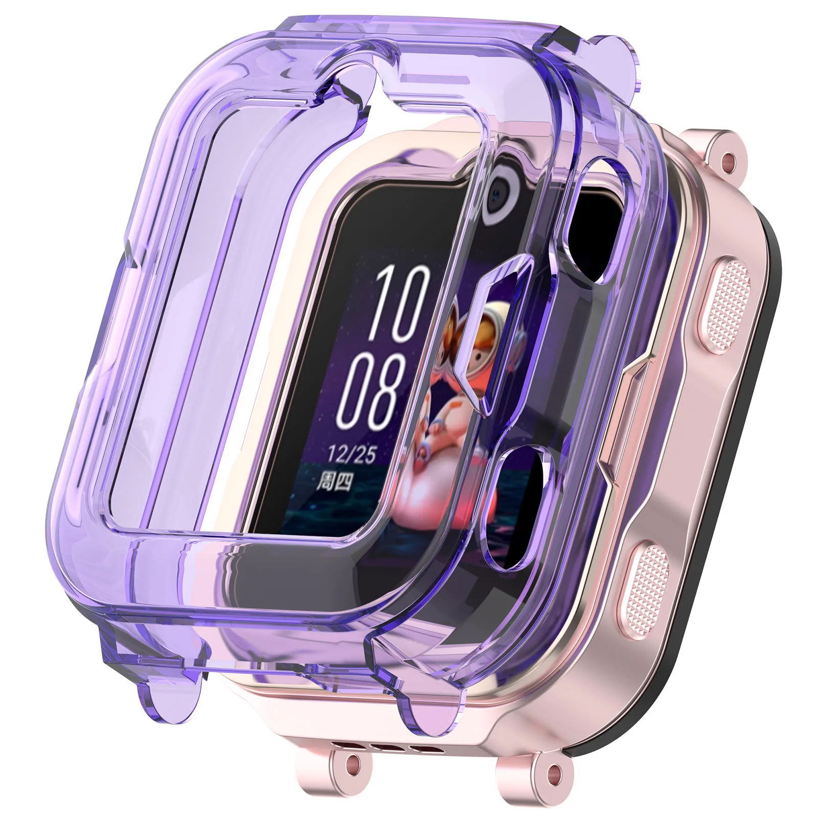 Protector Case para Huawei Watch KIDS 4Pro,Watch Case, TPU Bumper Screen, Shell protetor, acessórios