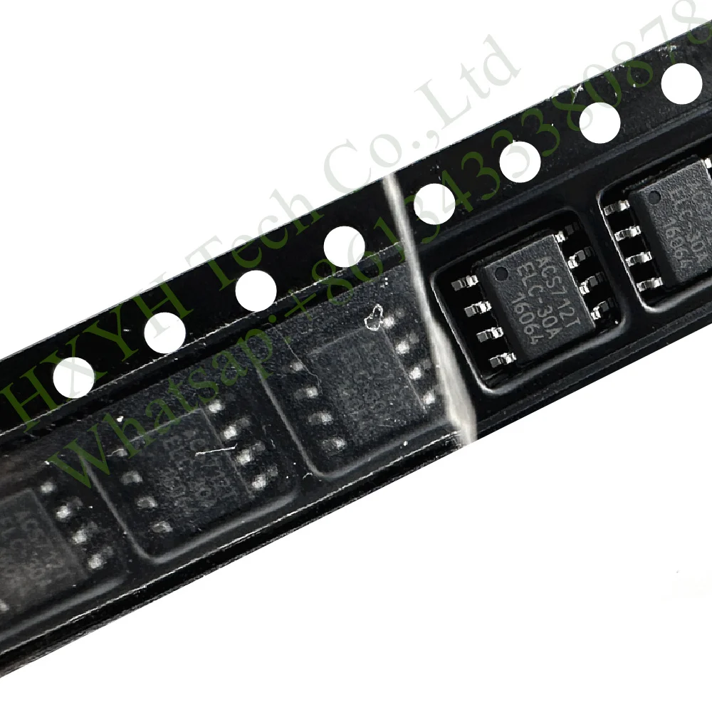(5pcs/Bag) ACS712ELCTR-20A-T, ACS712TELC-20A, ACS712ELCTR-30A-T, ACS712TELC-30A, SOP-8 Hall linear current sensor chip