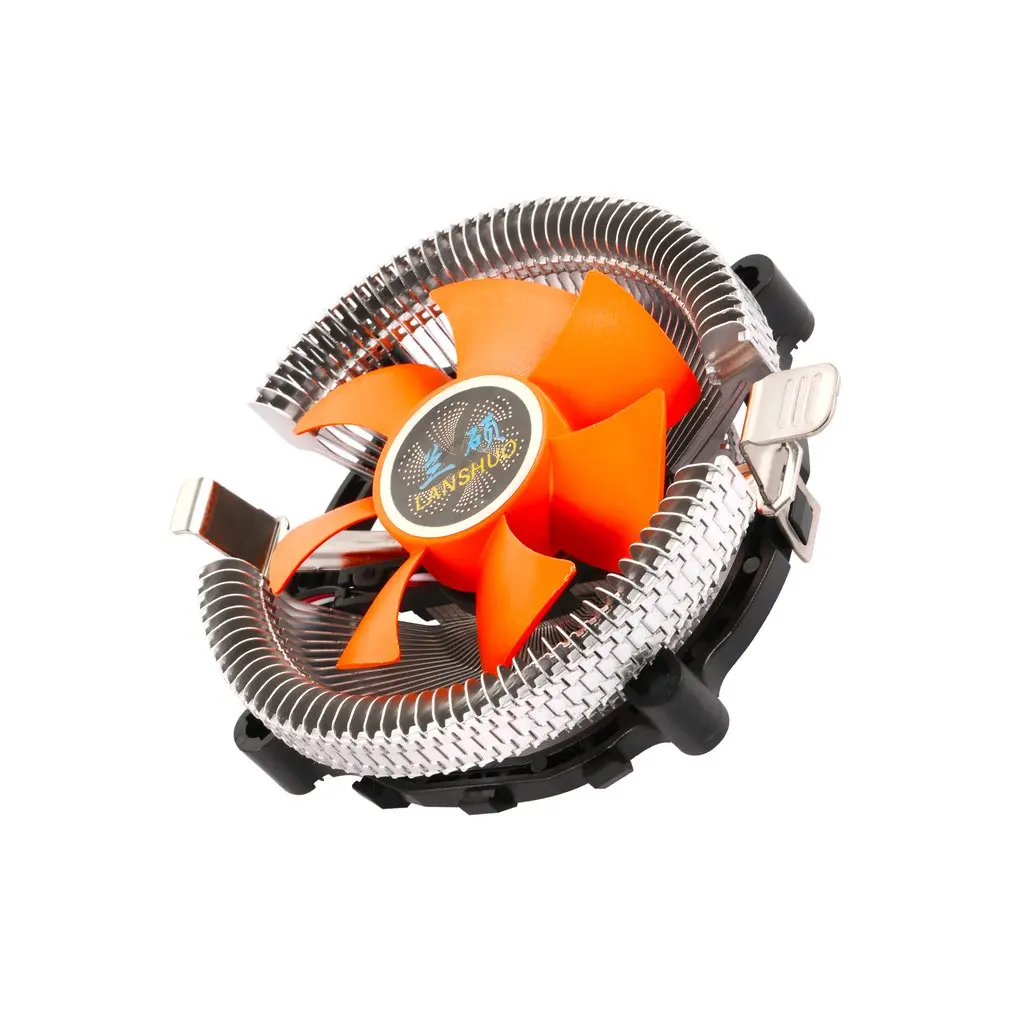 Long Service Life Super Quiet Computer PC CPU Cooler Cooling Fan Heatsink for Intel LGA775 1155 AMD AM2 AM3 754