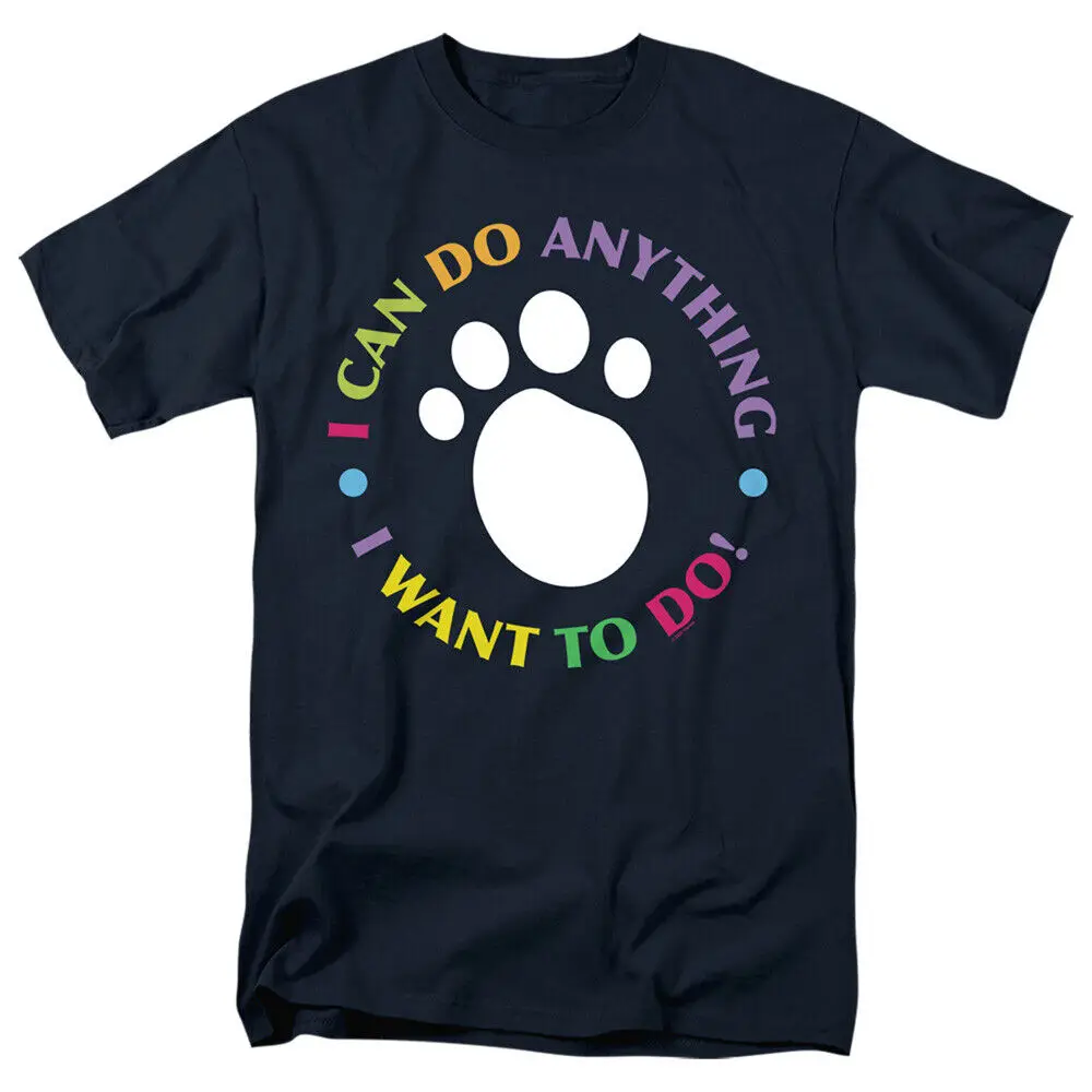 BLUES CLUES I CAN DO ANYTHING! Licensed Adult Men's Graphic Tee Shirt SM-5XL