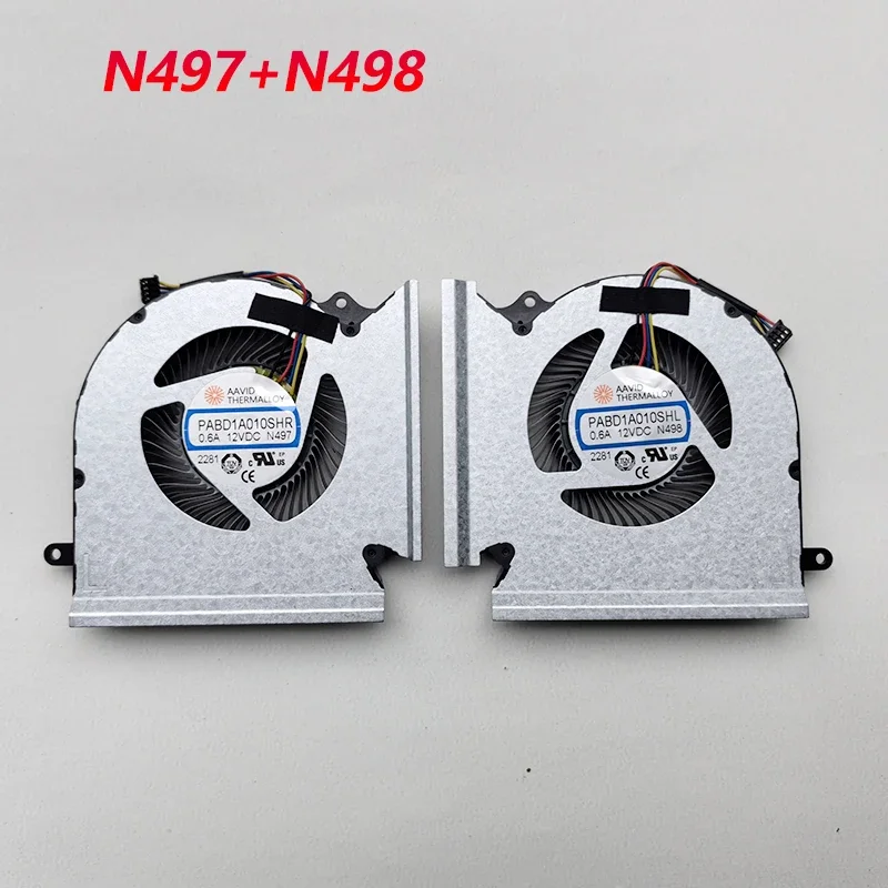 Fã novo e original para MSI, 1545, GE67, GL67, PABD1A010SHR, N497, N498