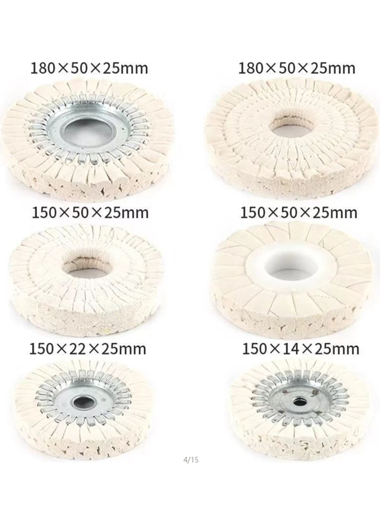 Imagem -02 - Rodas de Polimento de Pano para Kdt Nanxing Biesse Edge Banding Machine Algodão Duro Veludo Rebolo Pcs