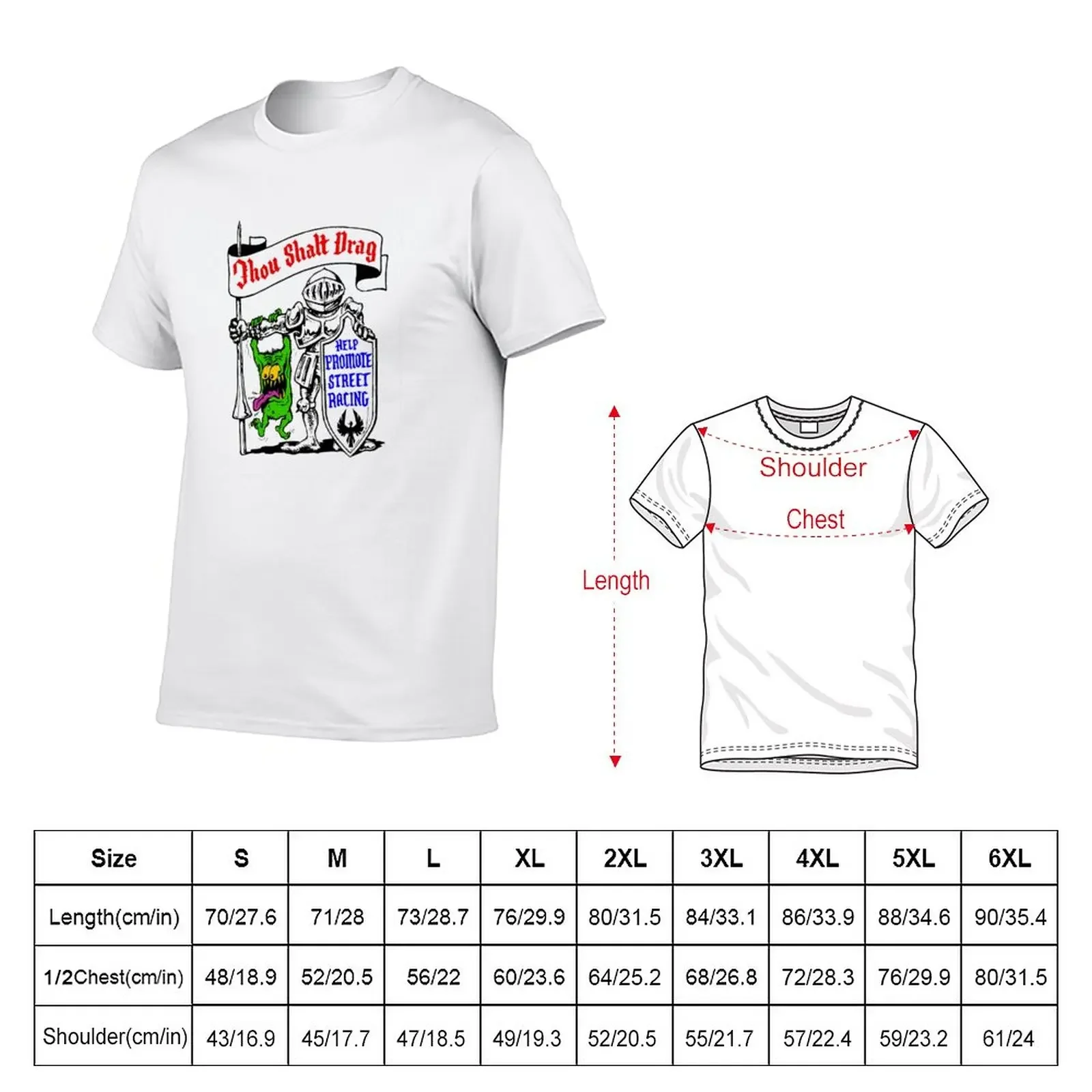 New Thou Shalt Drag T-Shirt vintage clothes kawaii  T-shirt short korean fashion mens graphic t-shirts