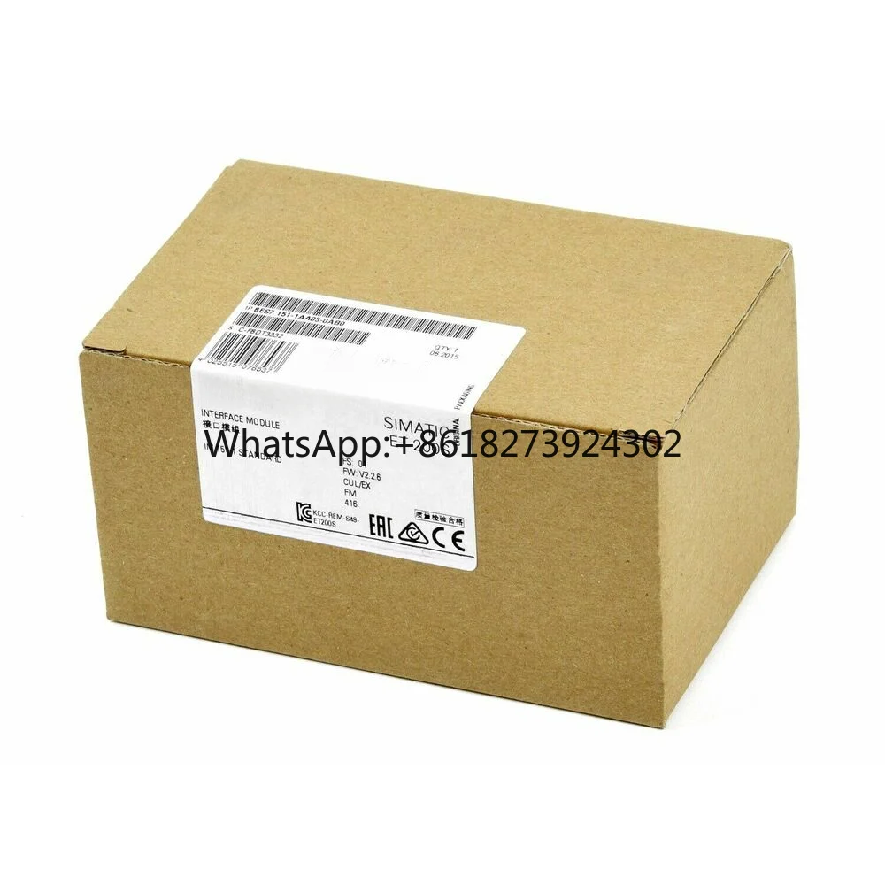 

New Factory Sealed 6ES7 151-1AA05-0AB0 6ES7151-1AA05-0AB0 SIMATIC DP PLC Controller