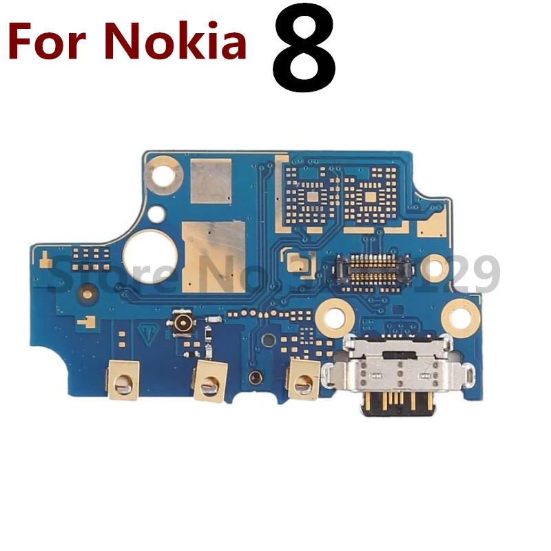 New USB Charge Charging Port Dock Connector Mic Board Flex Cable For Nokia 7 Plus 7.1 7.2 8 8.1 6.2 X5 X6 X7 C1 C2 C20 C30 G20