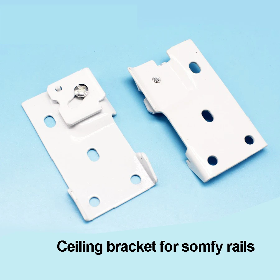 High Quality installing bracket Electric Curtain Track Rail ceiling Bracket for dooya/old somfy curtain rails