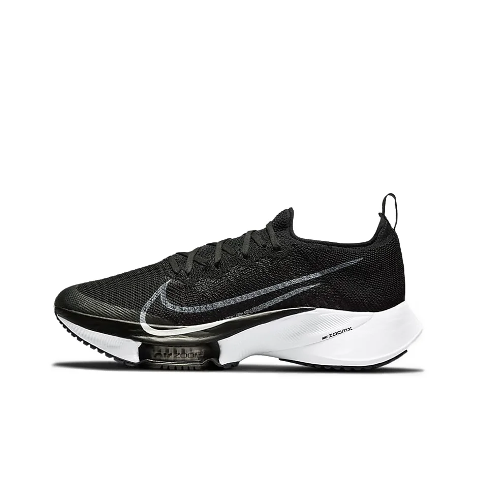 Nike Air Zoom Tempo Next% Running Shoes Men's Low Top Black/Coal Black/White Gold/White CI9923-005