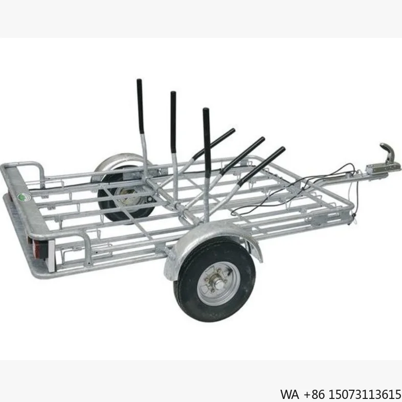 

Индивидуальный стальной многоцелевой универсальный прицеп емкостью 1000 кг для моторной лодки, велосипеда