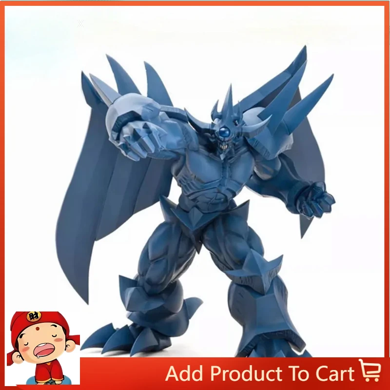 

Stock Original Anime Figure Bandai THE GOD OF OBELISK KONAMI Yu-Gi-Oh! Official Card Game Action Figurine PVC Toys 200mm Model