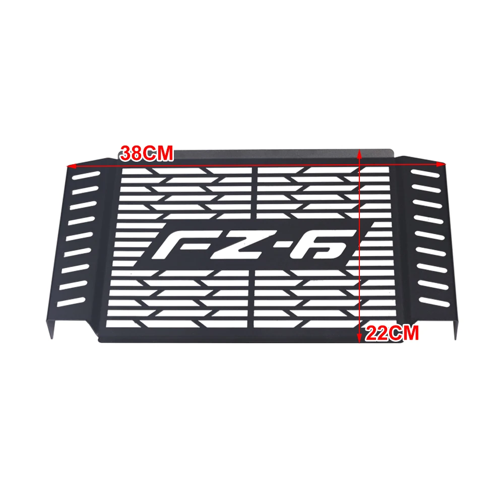 Per Yamaha FZ6 FZ 6 FAZER 2007 2008 2009 2010 moto radiatore griglia protezione protezione griglia copertura accessori di protezione