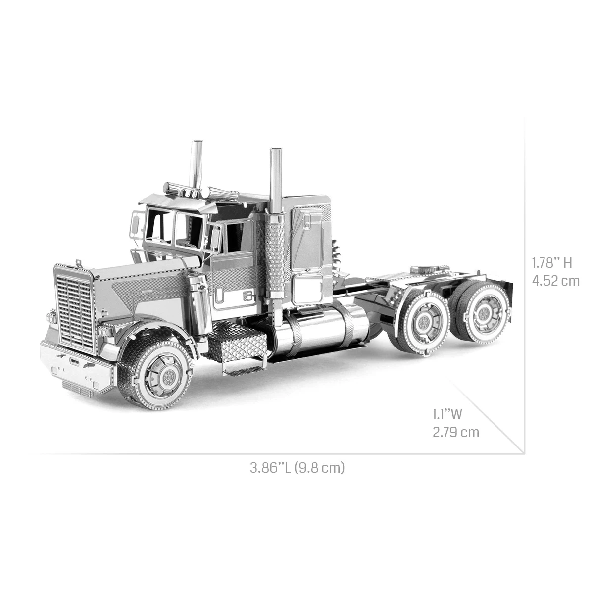 Truck 3D Metal Puzzle Model Kits DIY Laser Cut Puzzles Jigsaw Toy For Children