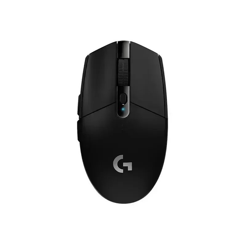 ماوس الألعاب اللاسلكي الأصلي Logitech G304 Ligthspeed، مستشعر Hero 12K، 12000 نقطة في البوصة، 6 أزرار قابلة للبرمجة، متوافق مع جهاز الكمبيوتر الشخصي MacOS